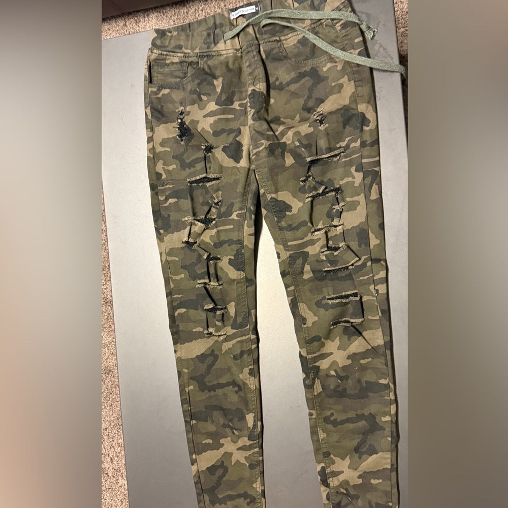 Revamped Camo Skinny Jeans
